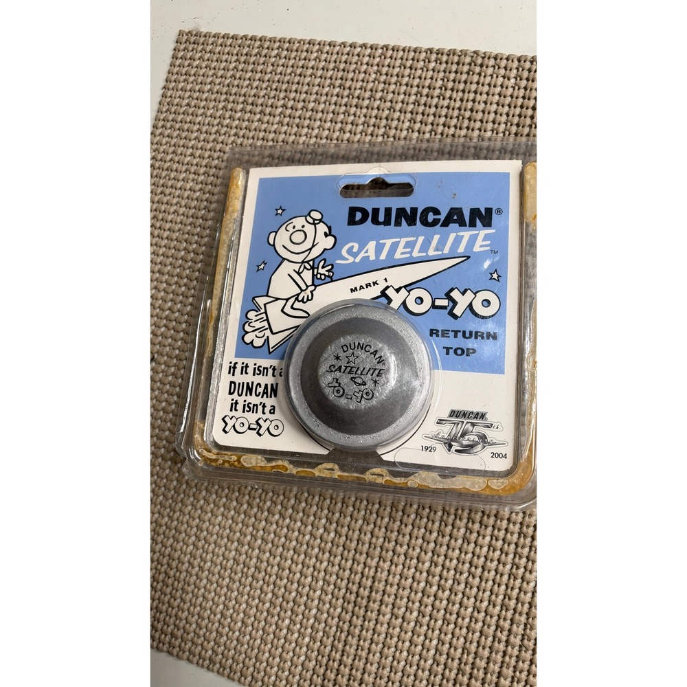 Duncan Satellite Mark 1 Yo-Yo 75th Anniversary Edition Silver Return Top New